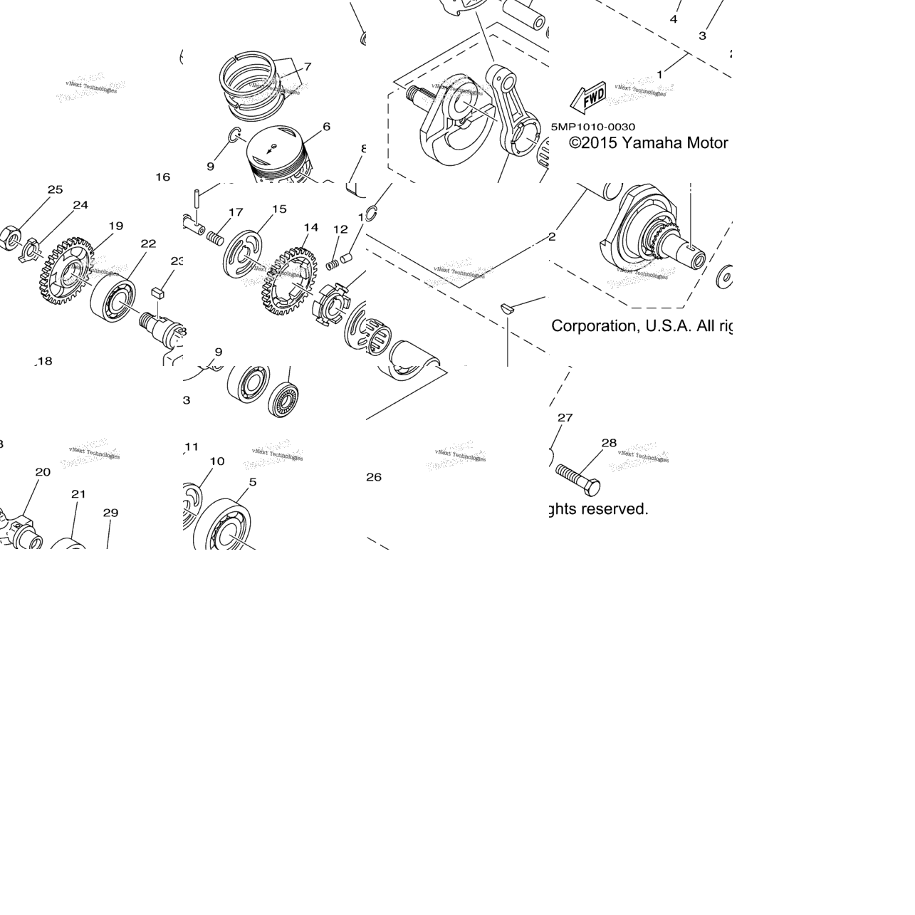 Crankshaft Piston