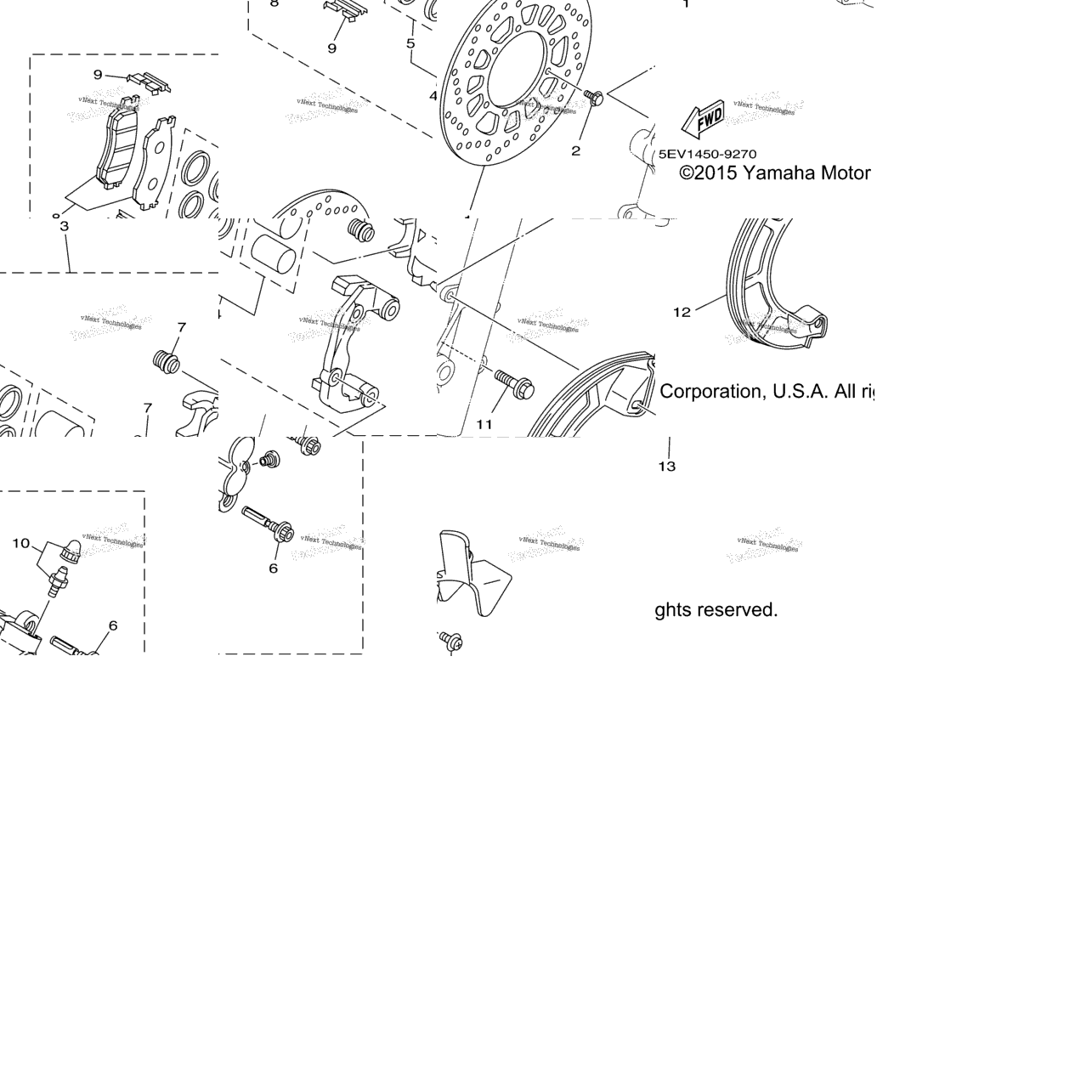 Front Brake Caliper