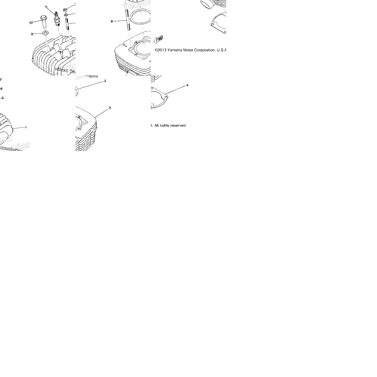 Cylinder Head - Cylinder