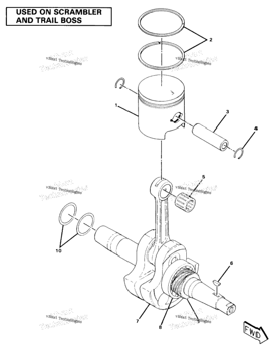 Crankshaft & Piston Assembly
