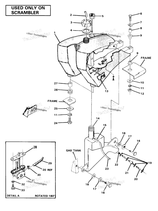 Fuel Tank Assemblyscrambler