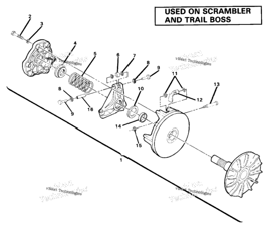 Drive Clutch Assembly