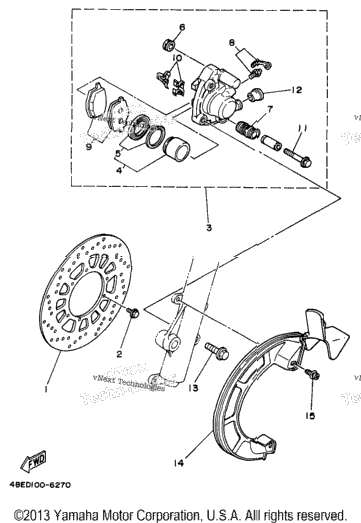 Front Brake Caliper