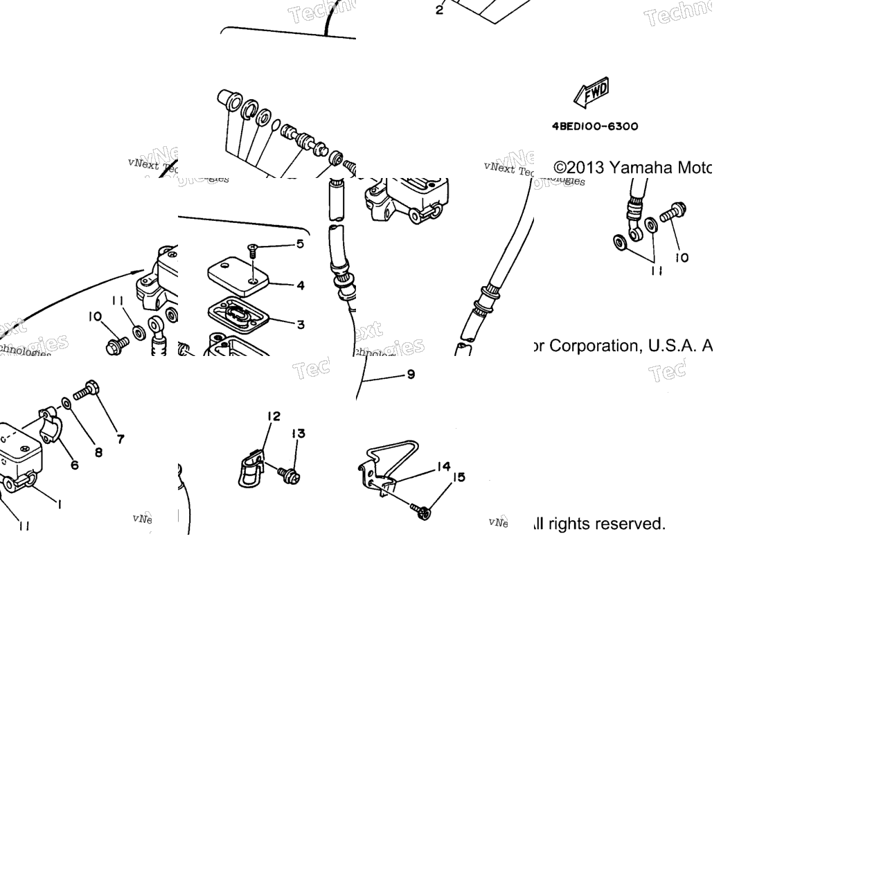 Front Master Cylinder
