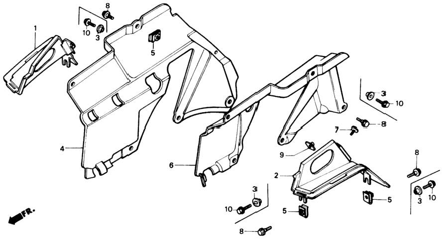 FRONT INNER FENDER