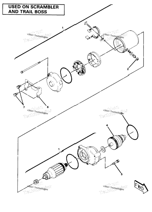 Starting Motor Assembly