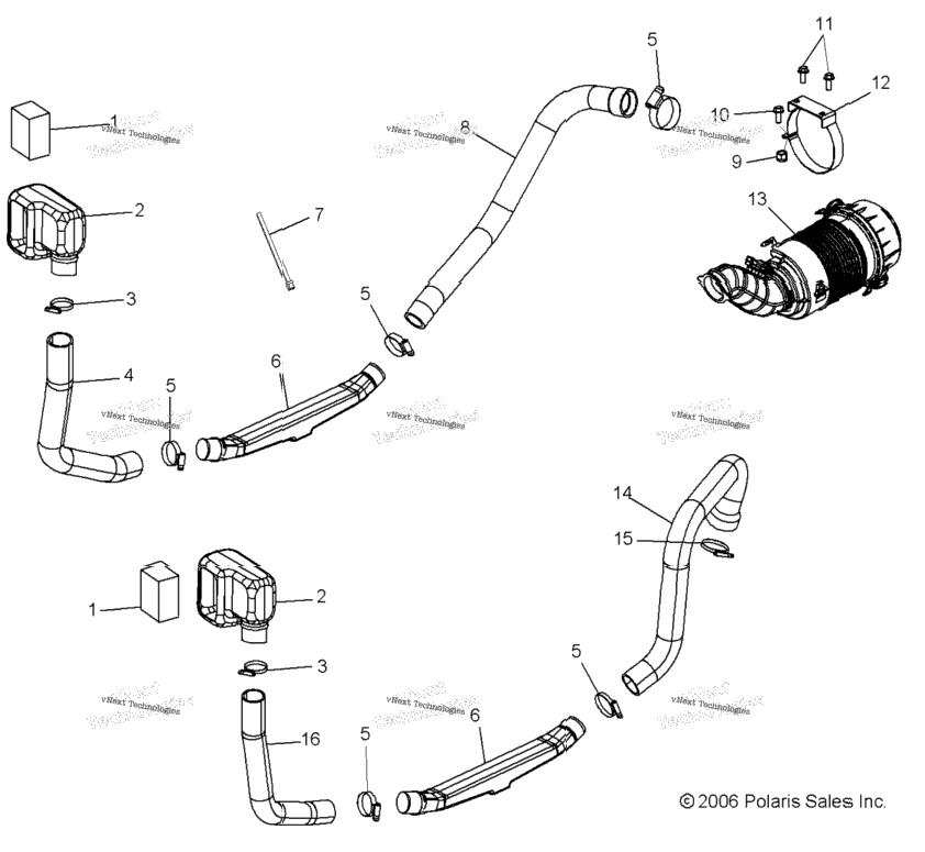 Engine & Clutch Air Intake