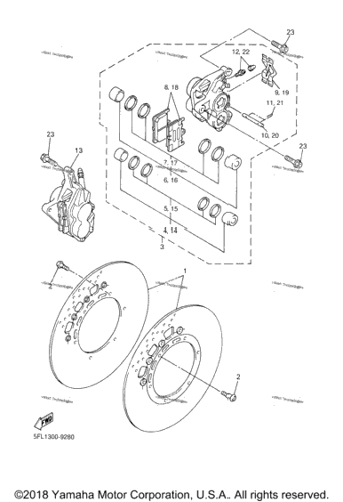 Front Brake Caliper