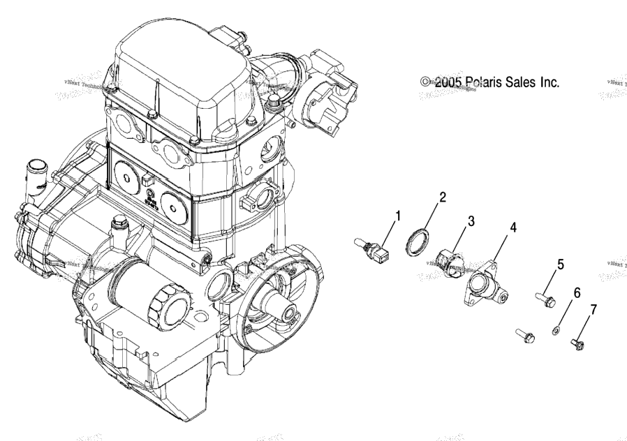 Engine, Manifold & Thermostat