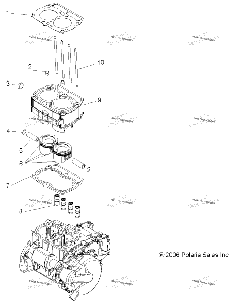 Engine, Piston & Cylinder