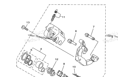 Front Brake Caliper