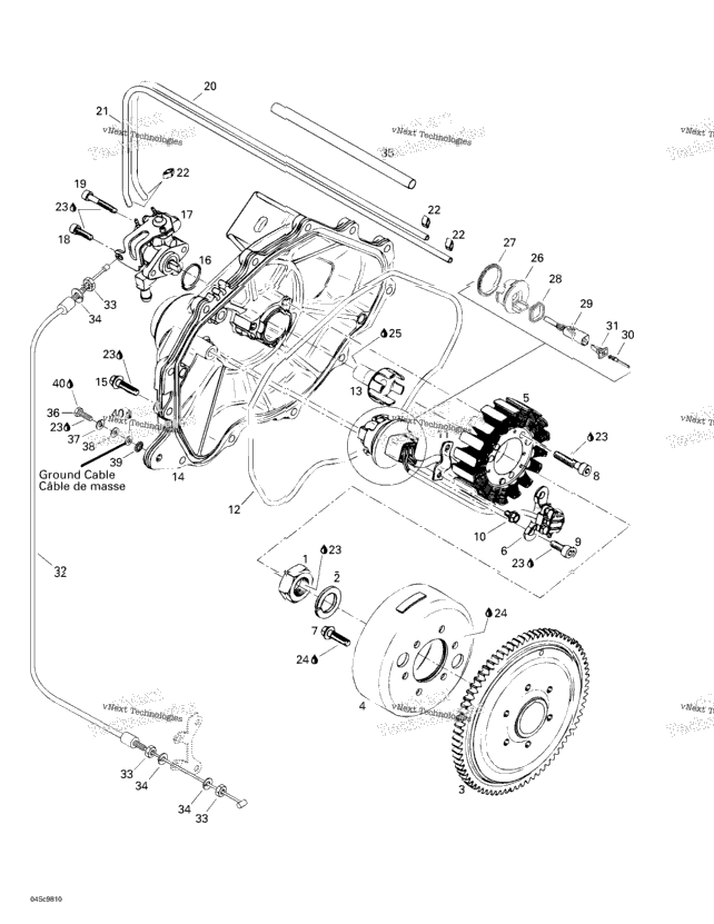 Magneto, Oil Pump