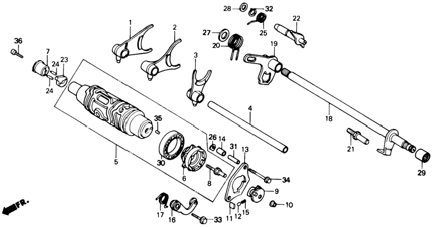 GEARSHIFT DRUM