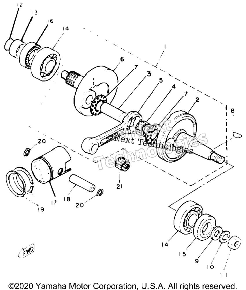 Crankshaft Piston