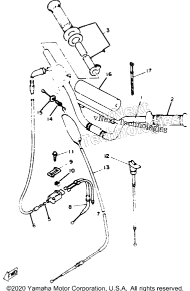 Handlebar Cable
