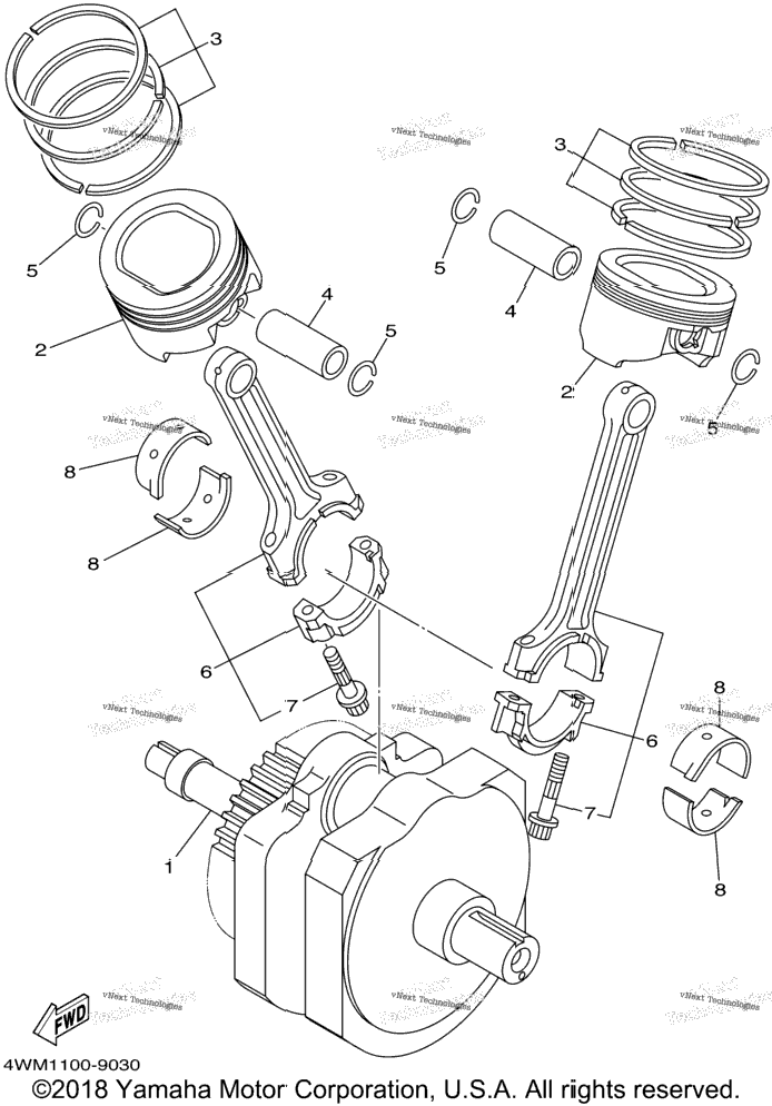 Crankshaft Piston