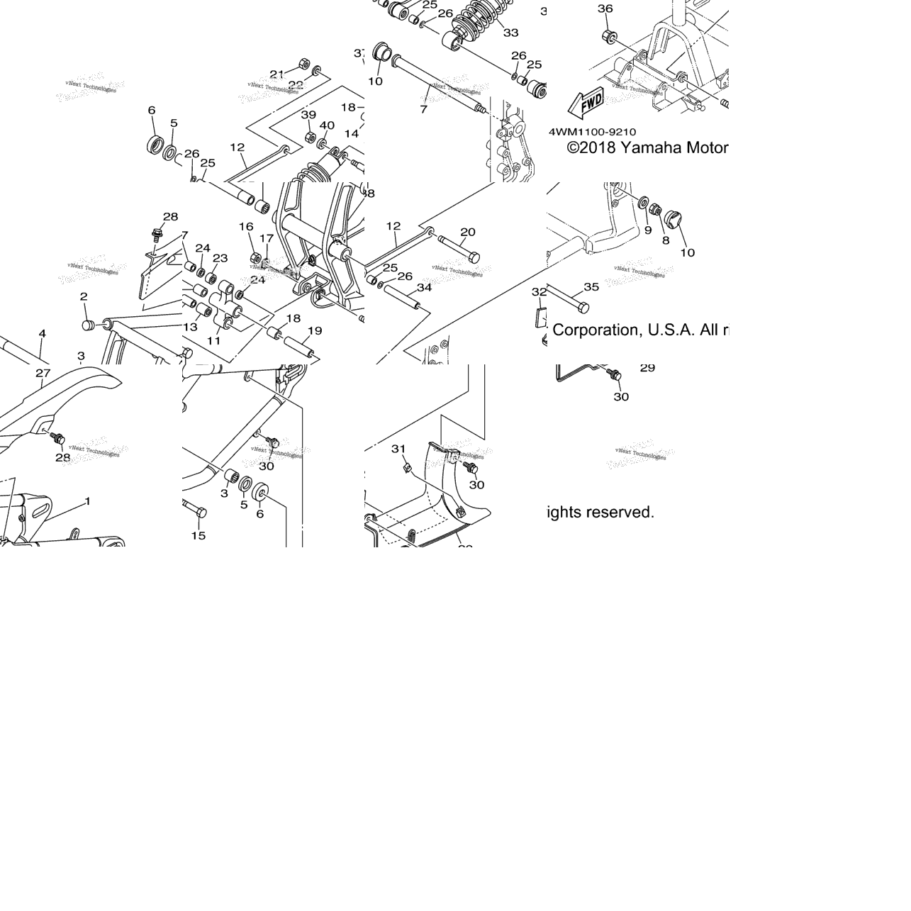 Rear Arm Suspension