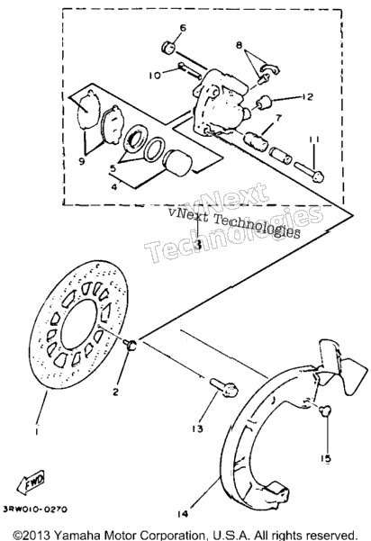Front Brake Caliper