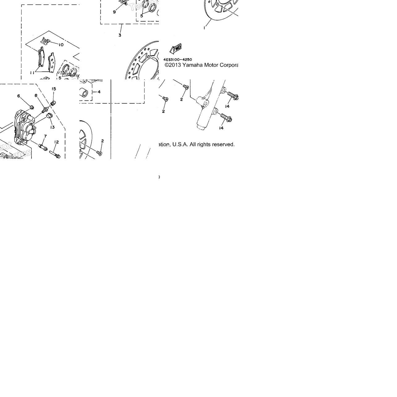 Front Brake Caliper