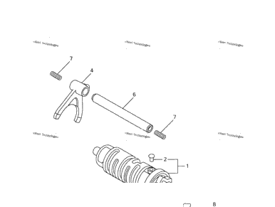 Shift Cam Fork