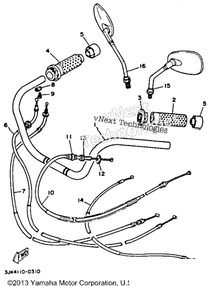 Handlebar Cable