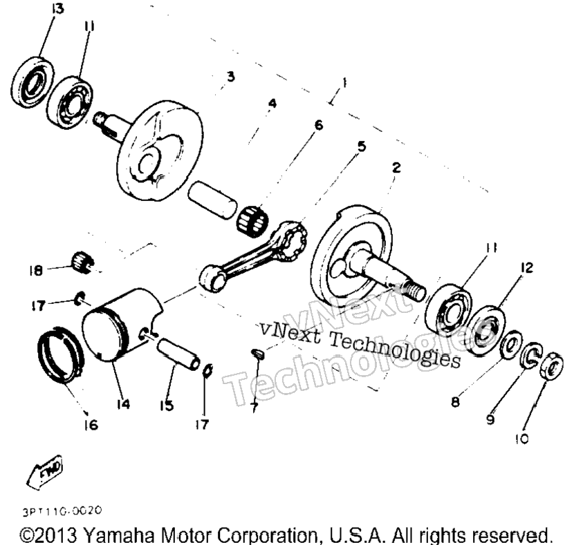 Crankshaft - Piston