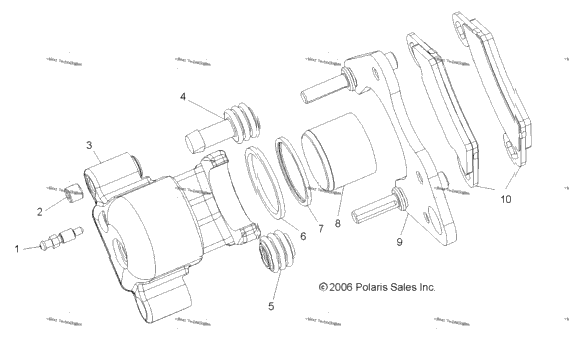 Brake Caliper, Front