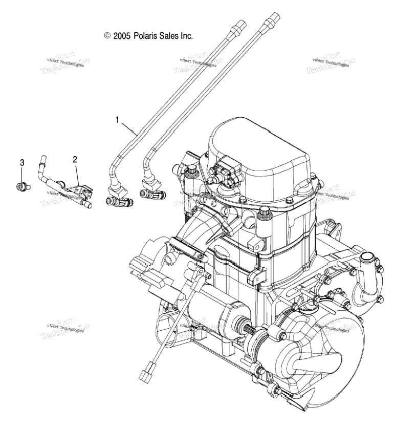 Engine, Fuel Injector