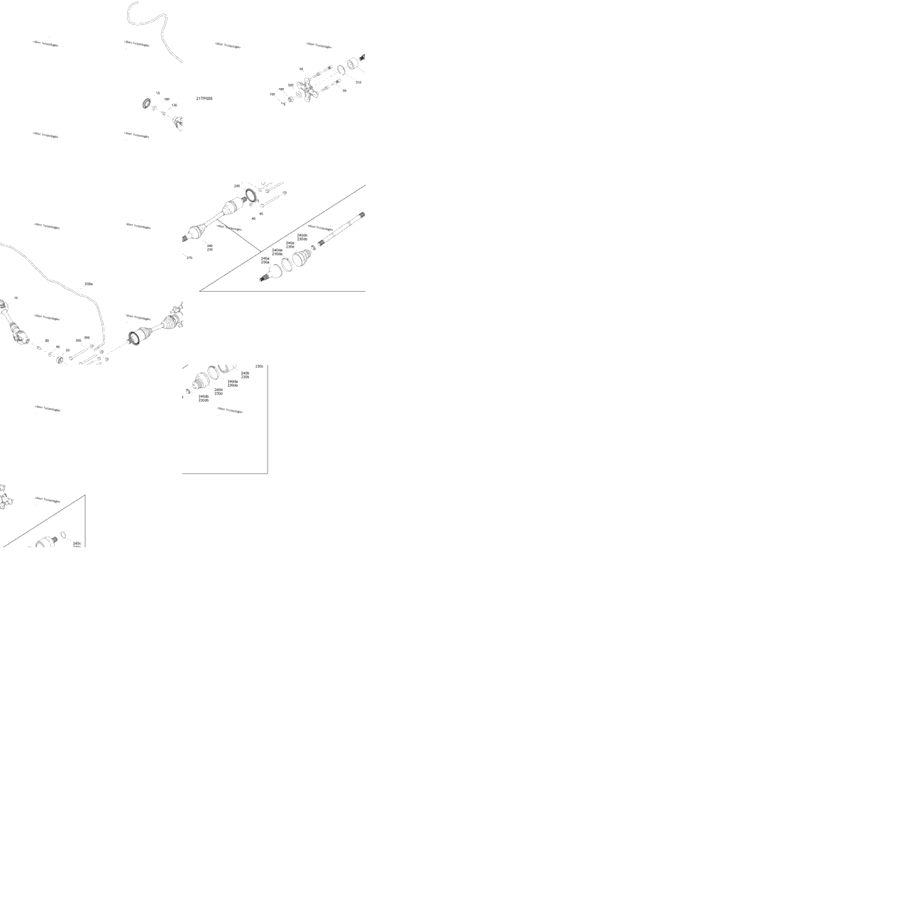 Drive - Rear - Common Parts