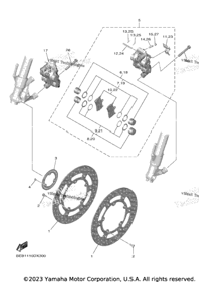 Front Brake Caliper