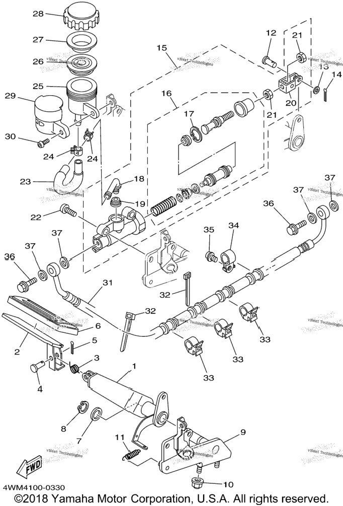 Rear Master Cylinder