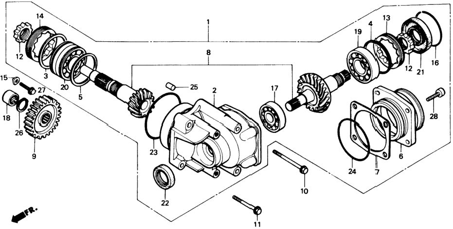 SIDE GEAR CASE