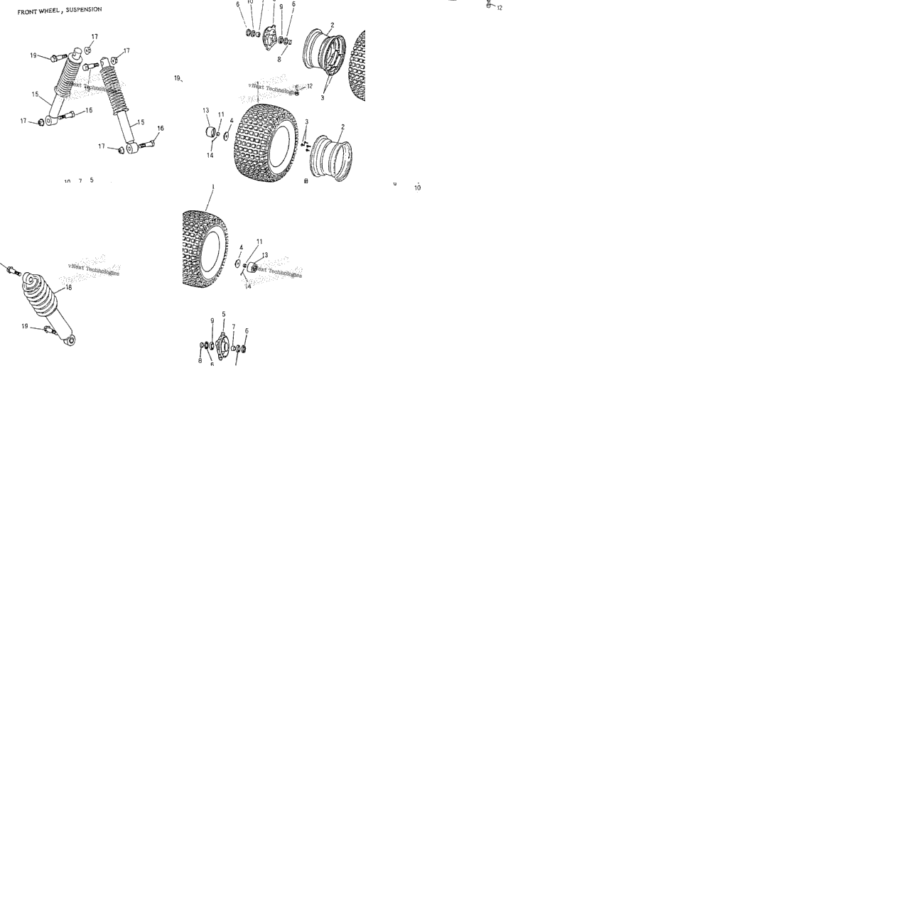 Front Wheel, Suspension