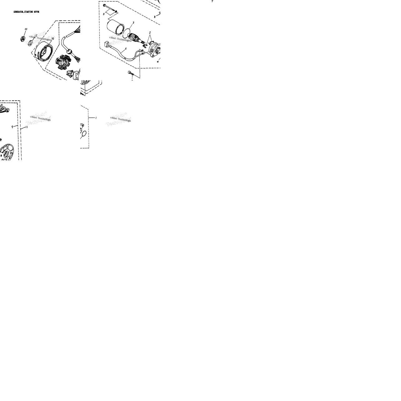 Generator, Starting Motor