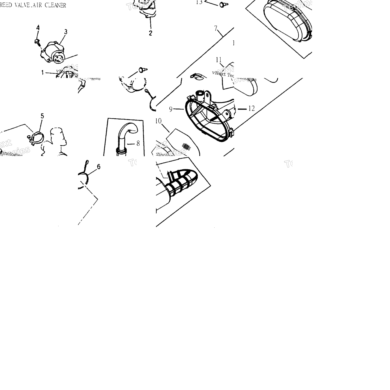 Reed Valve, Air Cleaner