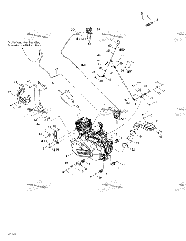 Engine And Engine Support