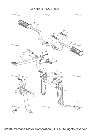 Stand And Footrest