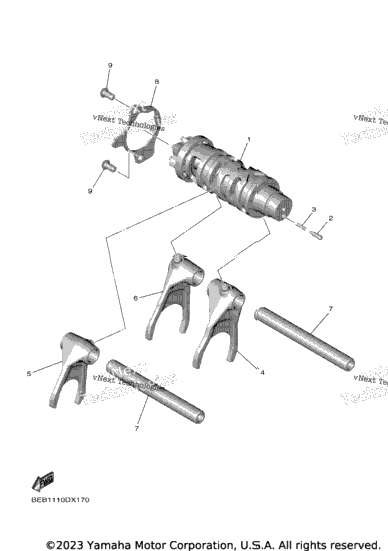 Shift Cam & Fork