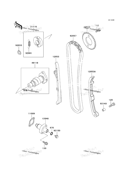 Camshaft(S)/Tensioner