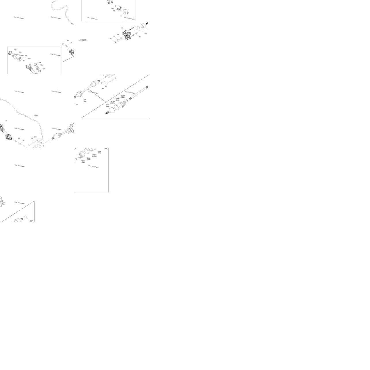Drive - Rear - Common Parts