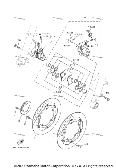 Front Brake Caliper