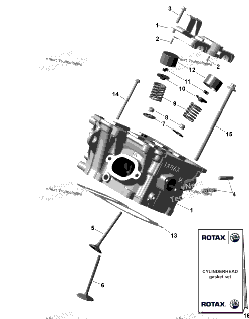 Rotax - Cylinder Head