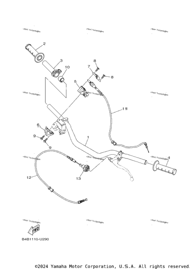 Steering Handle & Cable