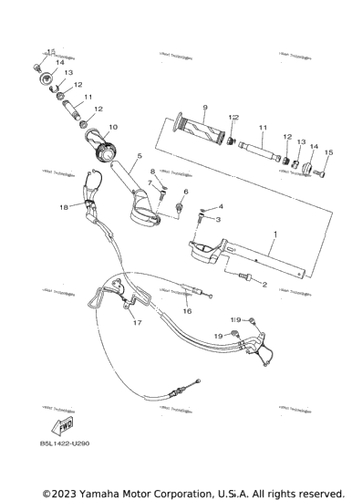 Steering Handle & Cable