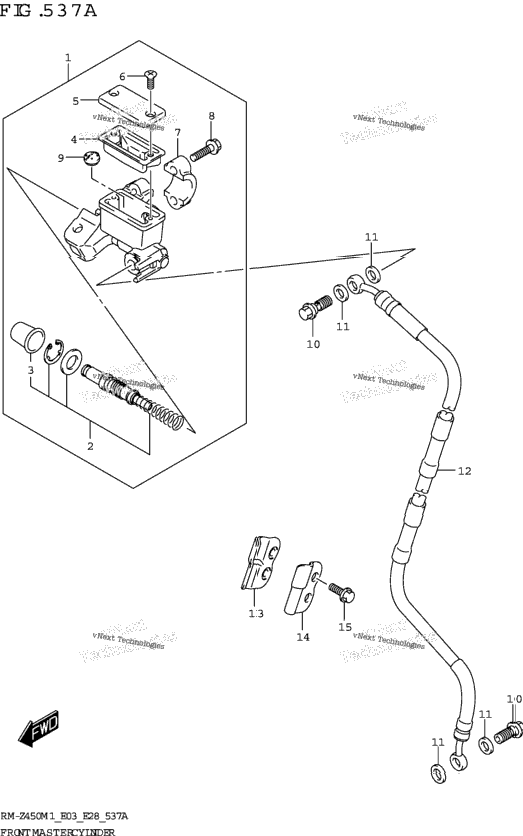 Front Master Cylinder