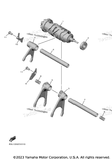 Shift Cam & Fork