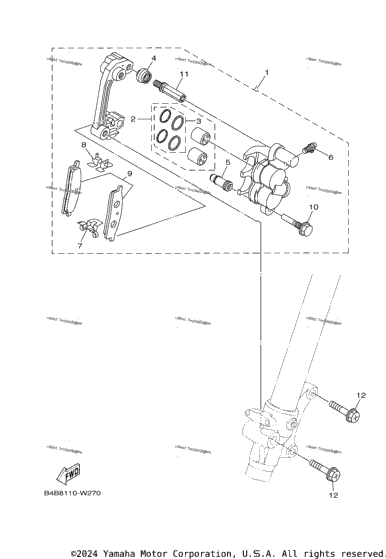 Front Brake Caliper