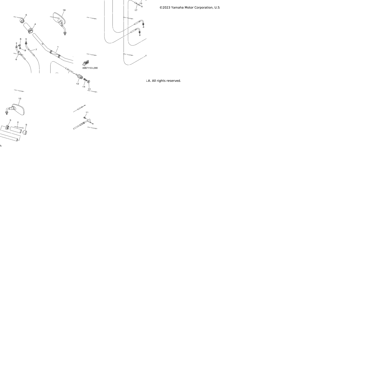 Steering Handle & Cable