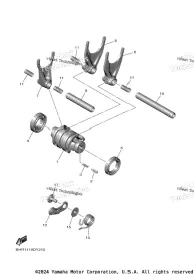 Shift Cam & Fork