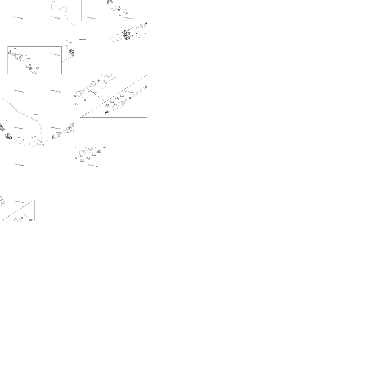 Drive - Rear - Common Parts